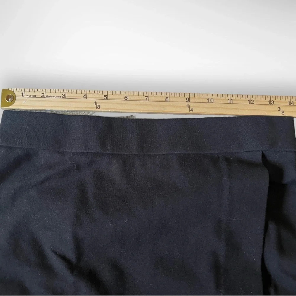 MADEWELL Women's Black Overlap City Knit Skirt Small | EUC - Picture 8 of 9